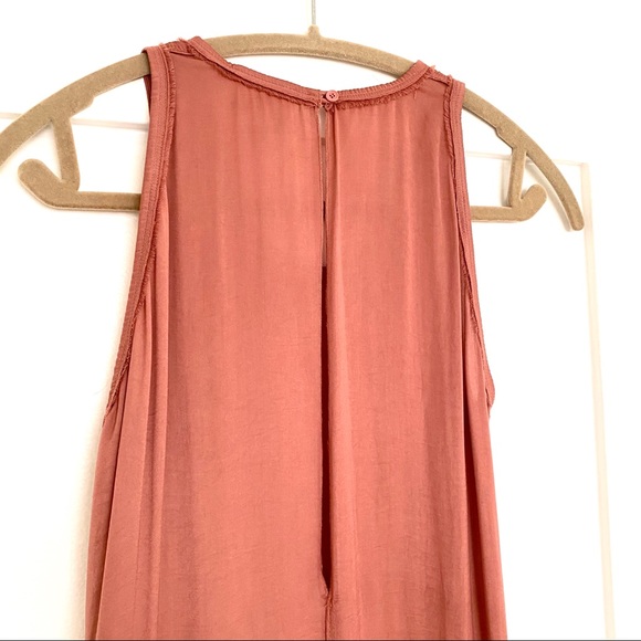 Wilfred Aritzia Dusty Mauve Flowy Maxi Dress - Picture 5 of 11